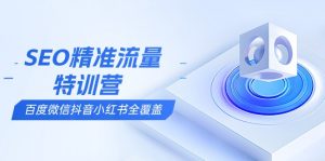 SEO精准流量特训营，百度微信抖音小红书全覆盖，带你搞懂搜索优化核心技巧-梦想波浪
