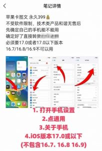 抖音苹果手机卡图文手动搬运技术-梦想波浪