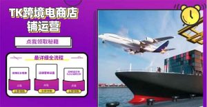 2025TK跨境电商选品趋势0到1店铺搭建最全实操讲解,轻松在家把货卖出国-梦想波浪