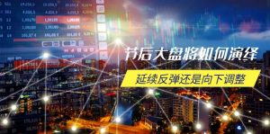 节后大盘将如何演绎，延续反弹还是向下调整，关键时间点和空间位待解-梦想波浪