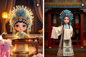 利用AI制做Q版古风娃娃视频，只需三步新手也能做出流量好到爆(附教程+提示…-梦想波浪