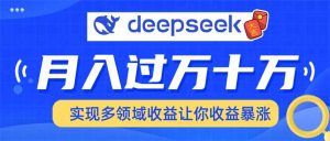 用DeepSeek席卷各大平台,快速上手实现多领域,让你收入猛增-梦想波浪