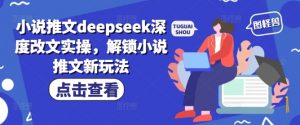 小说推文deepseek深度改文实操,解锁小说推文新玩法-梦想波浪