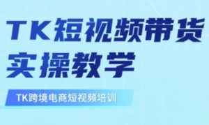 东南亚TikTok短视频带货,TK短视频带货实操教学-梦想波浪