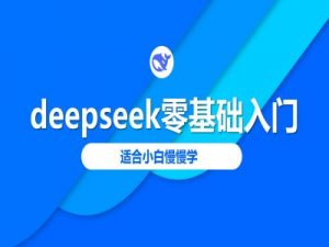 deepseek零基础入门-deepseek教程2025,适合小白慢慢学-梦想波浪