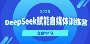 DeepSeek赋能自媒体训练营，定位、变现、爆文全攻略！-梦想波浪