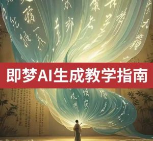 2025即梦ai生成视频教程,一学就会国内免费文字生成视频图片生成视频-梦想波浪
