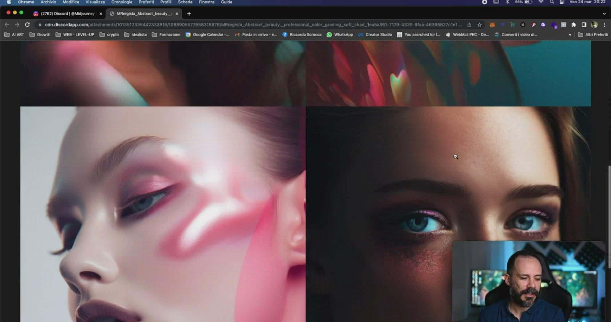 图片[5]-Midjourney AI人工智能创建和销售令人惊叹的海报教程-10节课-中英字幕-梦想波浪