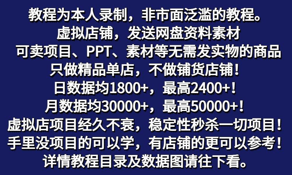 图片[2]-拼多多虚拟电商训练营月入50000+你也行，暴利稳定长久，副业首选-梦想波浪