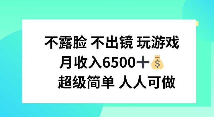 不露脸 不出境 玩游戏，月入6500 超级简单 人人可做【揭秘】-梦想波浪