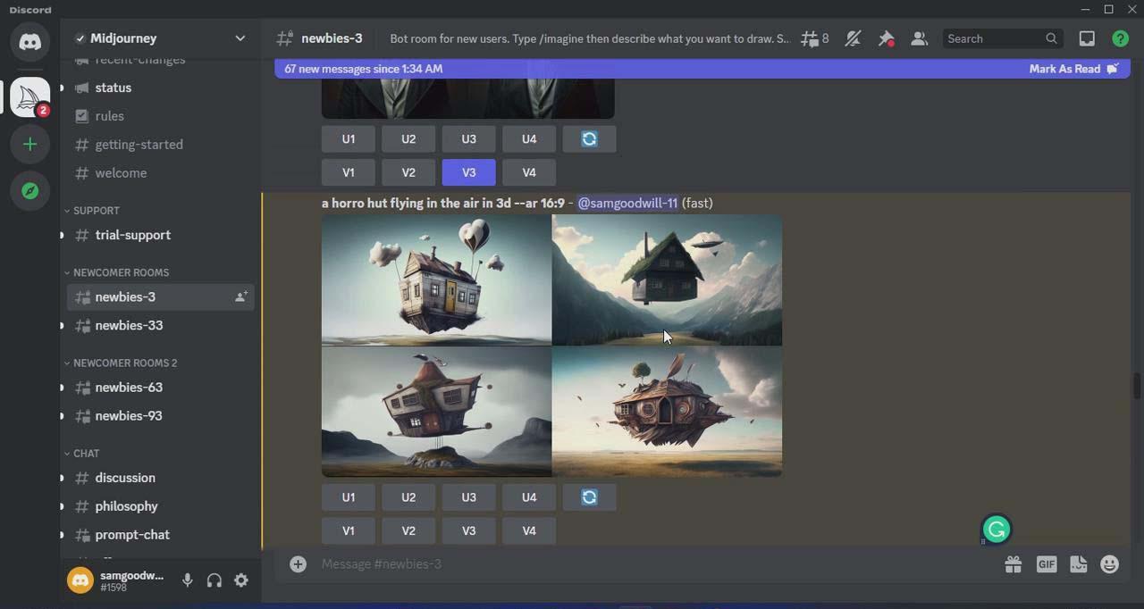 图片[3]-Midjourney AI：从零基础到高级版的大师班教程-34节课-中英字幕-梦想波浪