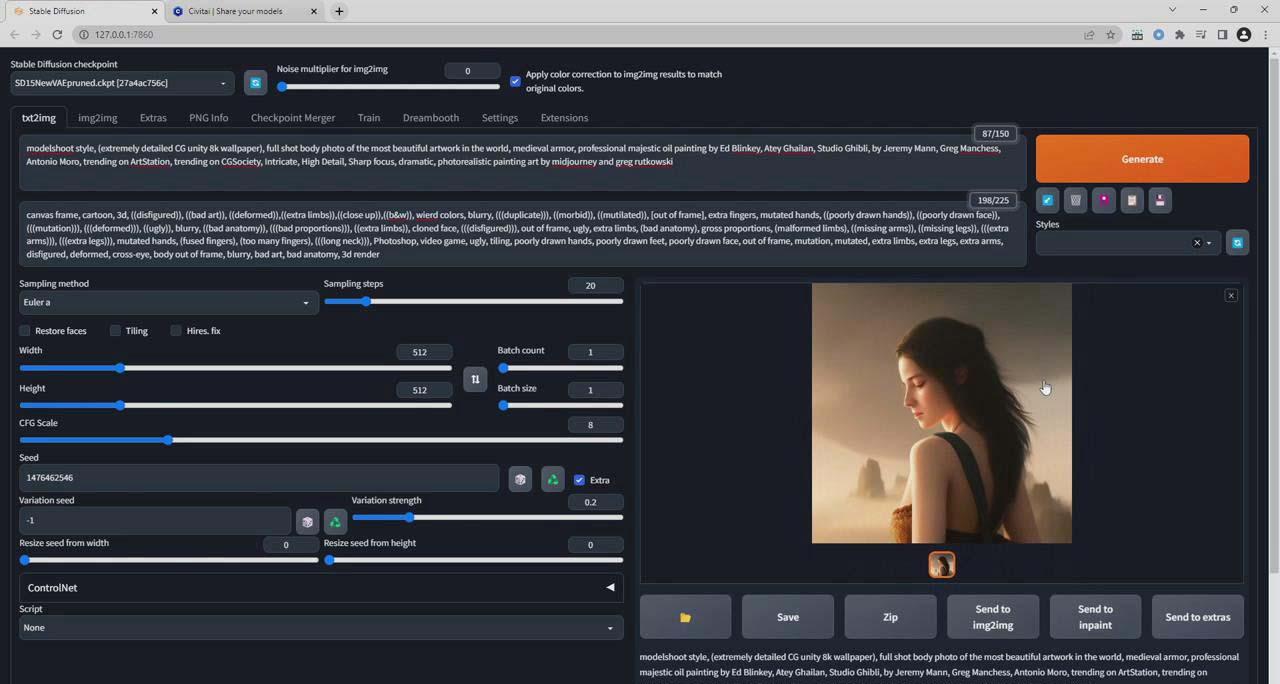 图片[2]-Stable Diffusion 大师班: 利用AI创建艺术图像及视频-31视频课-中英字幕-梦想波浪