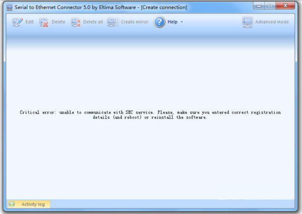Serial to Ethernet Connector(串口共享器) v5.0.8 绿色版-梦想波浪