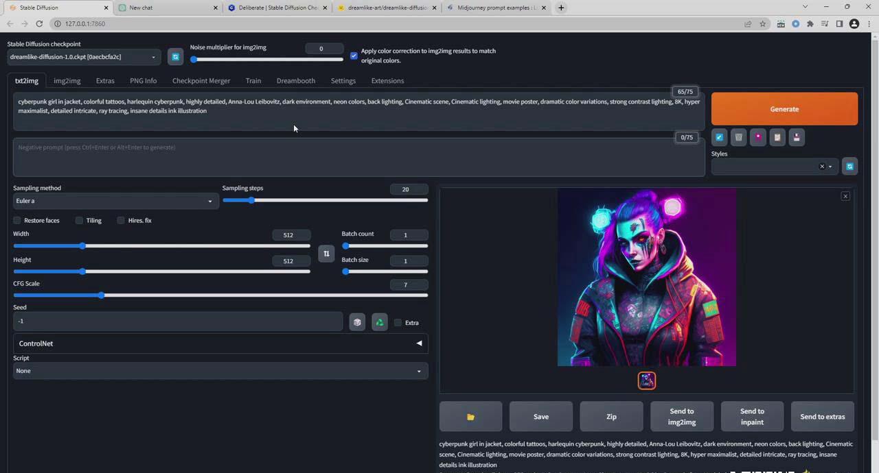 图片[4]-Stable Diffusion 大师班: 利用AI创建艺术图像及视频-31视频课-中英字幕-梦想波浪