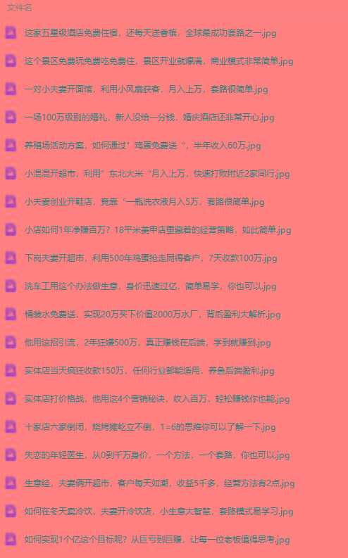 图片[2]-(9607期)真实有效391套商业模式，年入几十到几百万案例解析(电子书+视频+图文)-梦想波浪