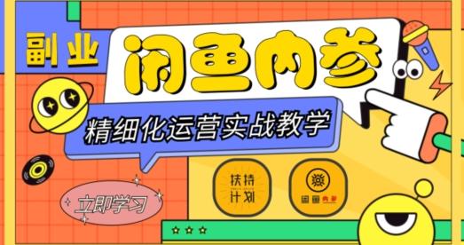 闲鱼精细化运营入门+高阶实战教学，从底层逻辑到轻松变现，多维度玩转闲鱼副业-梦想波浪