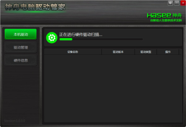 神舟电脑驱动管家 v1.0 官方免费版-梦想波浪