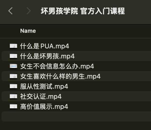 坏男孩学院 官方入门课程-梦想波浪