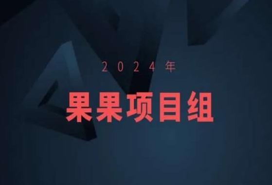 2024年果果项目组项目合集-果果最新项目-梦想波浪