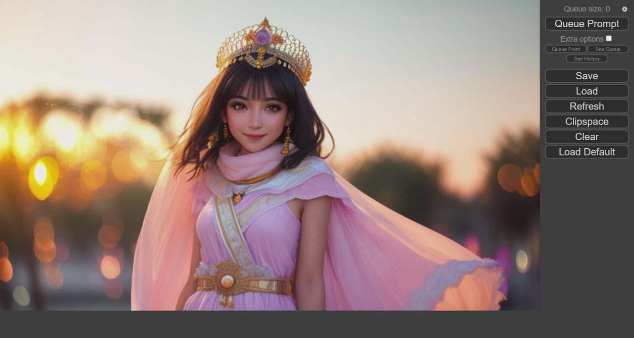 图片[1]-ComfyUI 利用 Stable Diffusion 学习AI GUI 工作流程教程-中英字幕-梦想波浪