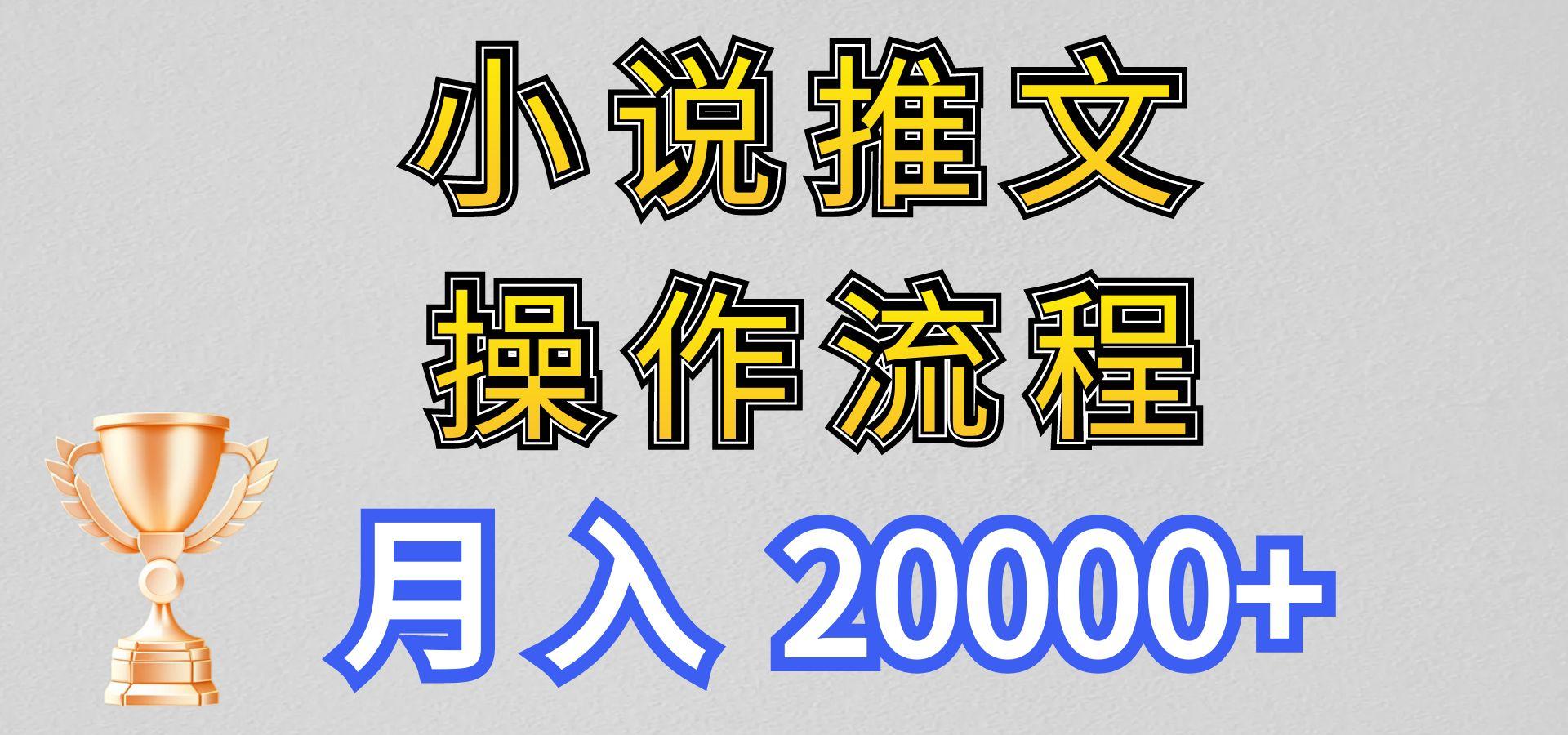 小说推文项目新玩法操作全流程，月入20000+，门槛低非常适合新手-梦想波浪