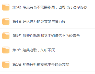 【无损音乐分享】网易云音乐收藏榜单前五名合集 精选好歌-梦想波浪