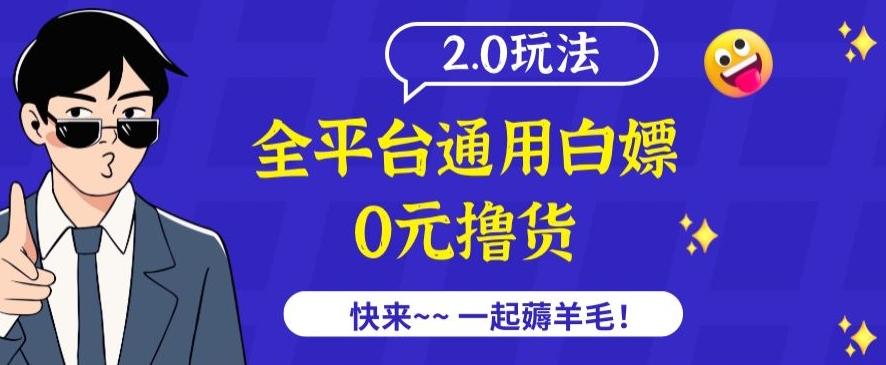 外面收费2980的全平台通用白嫖撸货项目2.0玩法【仅揭秘】-梦想波浪