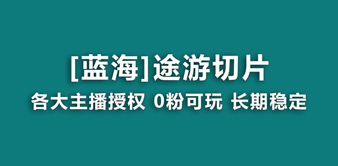 抖音途游切片，龙年第一个蓝海项目，提供授权和素材，长期稳定，月入过万-梦想波浪