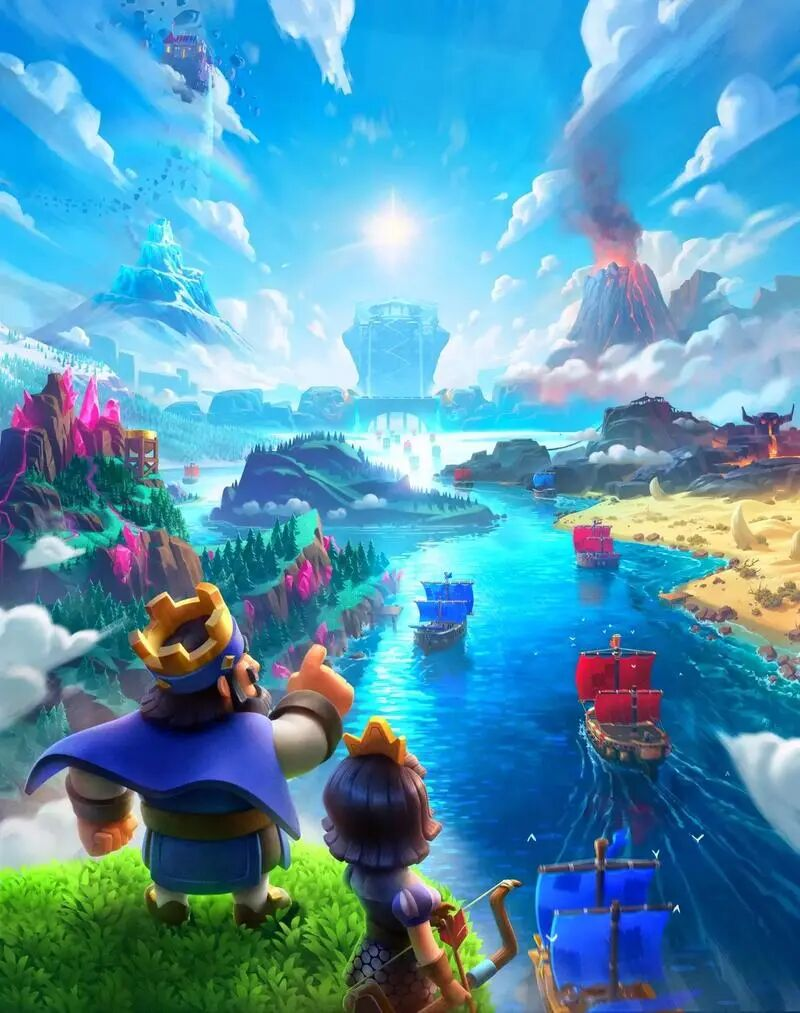 皇室战争无限资源破解-梦想波浪