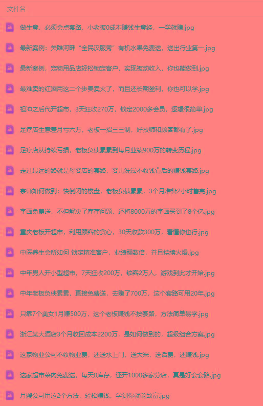 图片[3]-(9607期)真实有效391套商业模式，年入几十到几百万案例解析(电子书+视频+图文)-梦想波浪