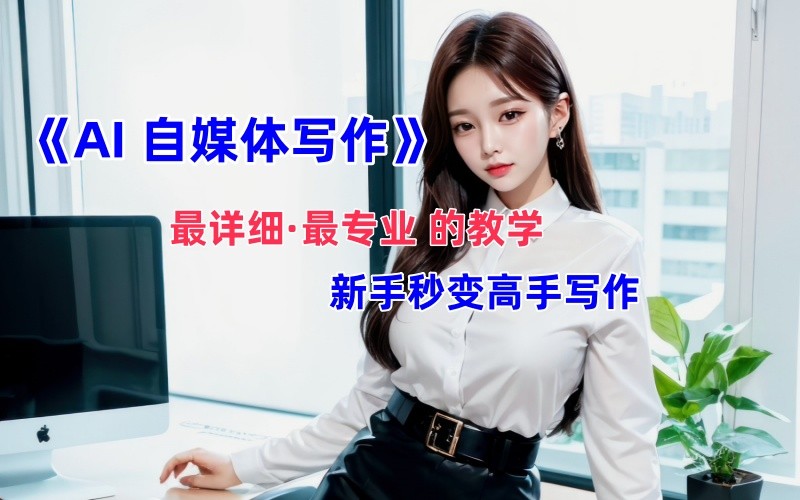 全网最全最细最专业的“AI自媒体写作”教学，新手小白秒变写作高手！-梦想波浪