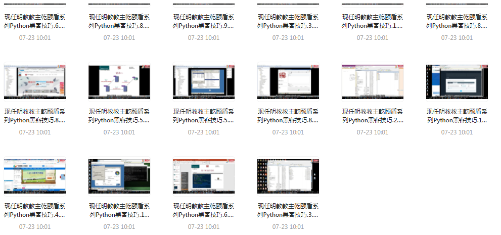 Python黑客技巧课程-梦想波浪