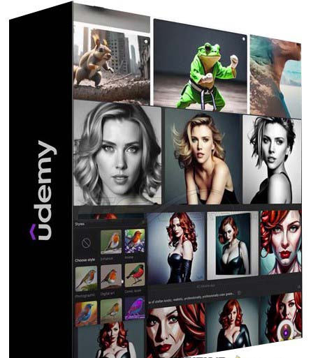 K Mastery – Stable Diffusion AI软件绘画速成从小白到精通-72节-中英字幕-梦想波浪