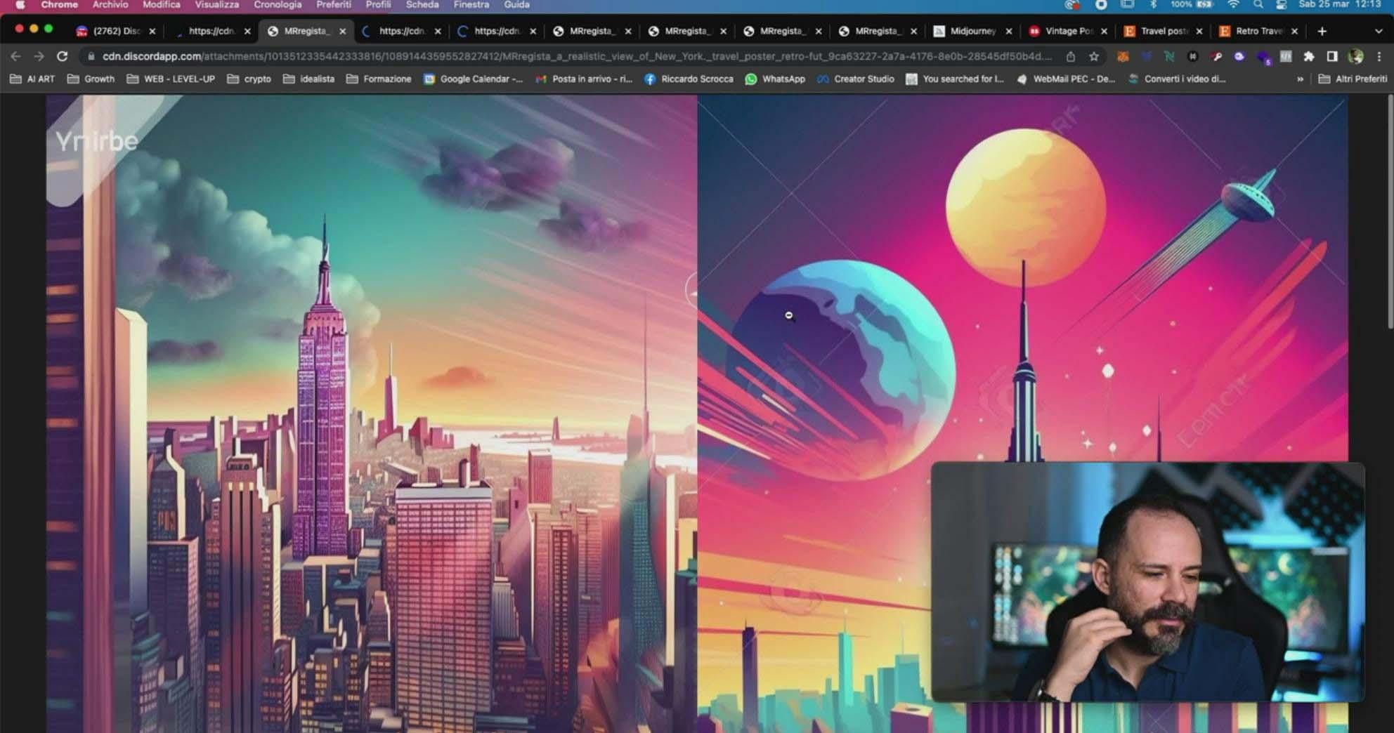 图片[11]-Midjourney AI人工智能创建和销售令人惊叹的海报教程-10节课-中英字幕-梦想波浪