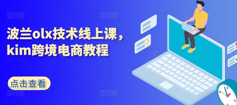波兰olx技术线上课,kim跨境电商教程-梦想波浪