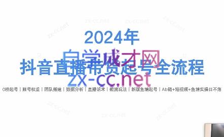 六六老师·2024年抖音直播带货起号全攻略-梦想波浪