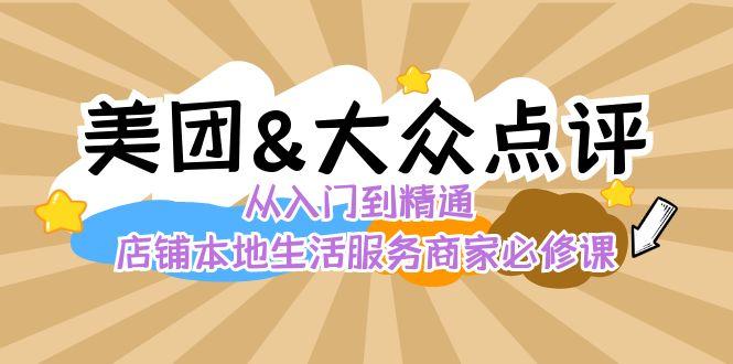 美团+大众点评 从入门到精通：店铺本地生活 流量提升 店铺运营 推广秘术 评价管理-梦想波浪