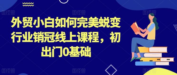 外贸小白如何完美蜕变行业销冠线上课程,初出门0基础-梦想波浪