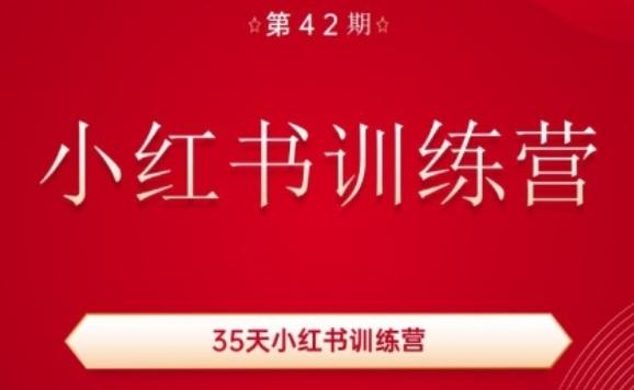 35天小红书训练营(42期)，用好小红书，做你喜欢又擅长的事，涨粉又赚钱-梦想波浪