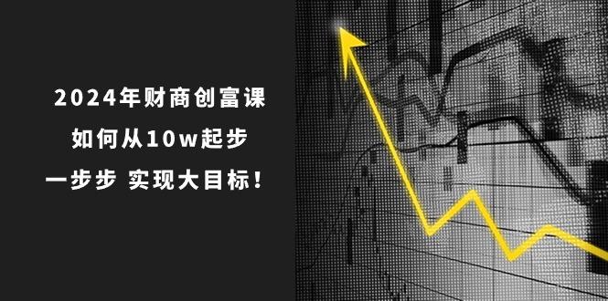 2024年 财商-创富课：如何从10w起步，一步步 实现大目标！-梦想波浪