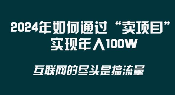 2024年 做项目不如‘卖项目’更快更直接！年入100万-梦想波浪