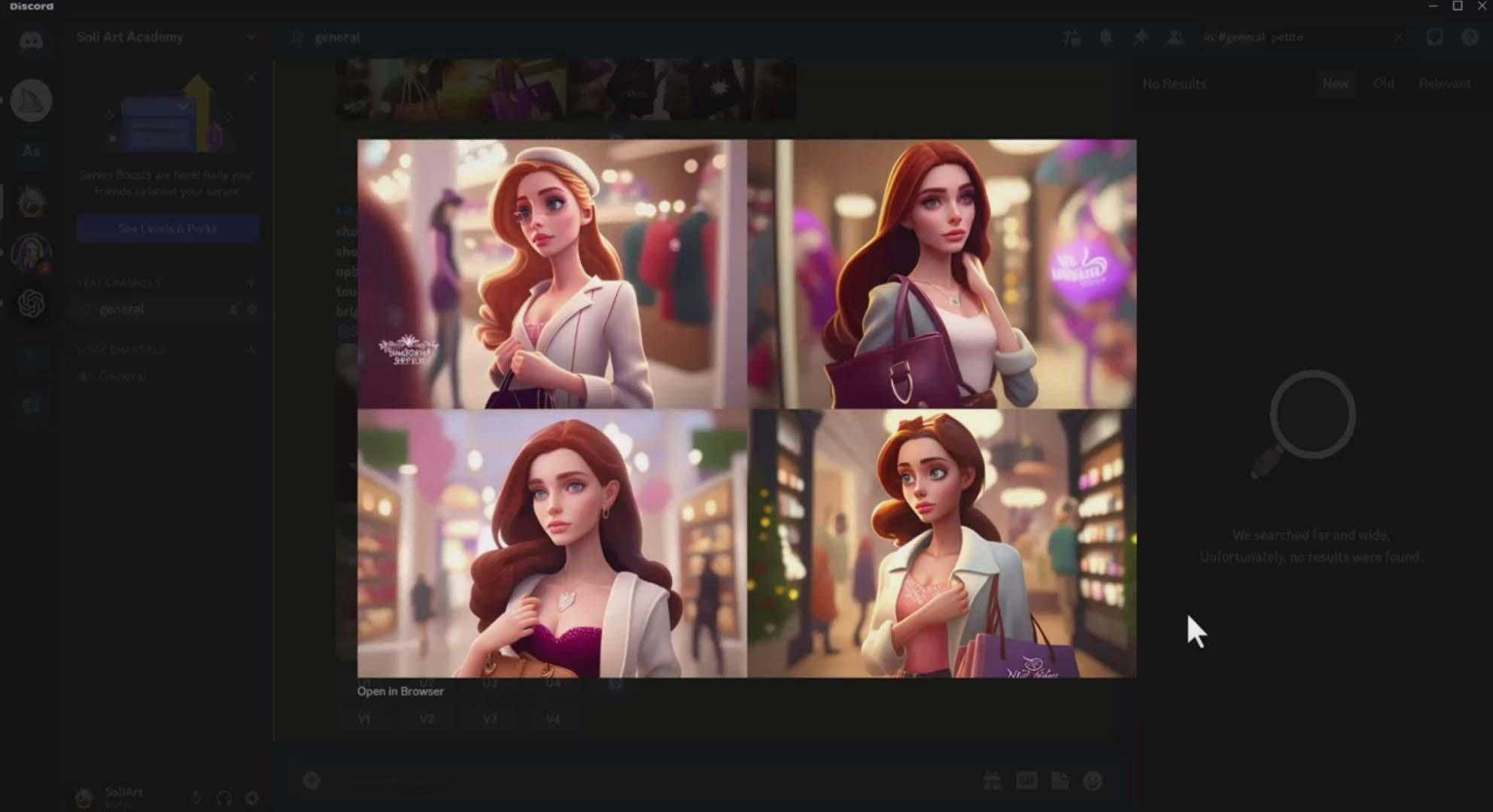 图片[8]-掌握 MidJourney V5 AI + ChatGPT创建一致的角色设计图像-22节课-中英字幕-梦想波浪