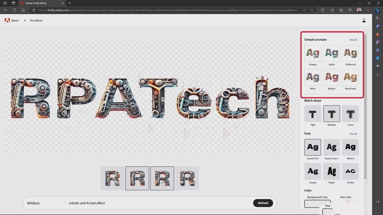 图片[4]-使用Adobe Firefly AI人工智能转变您的图像创造力教程-18节课-中英字幕-梦想波浪